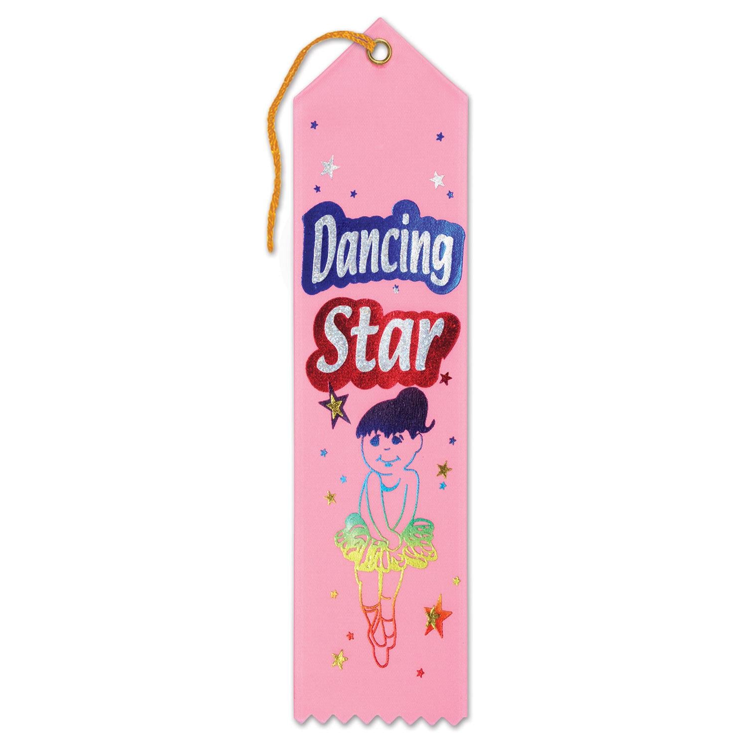 Beistle Dancing Star Award Ribbon