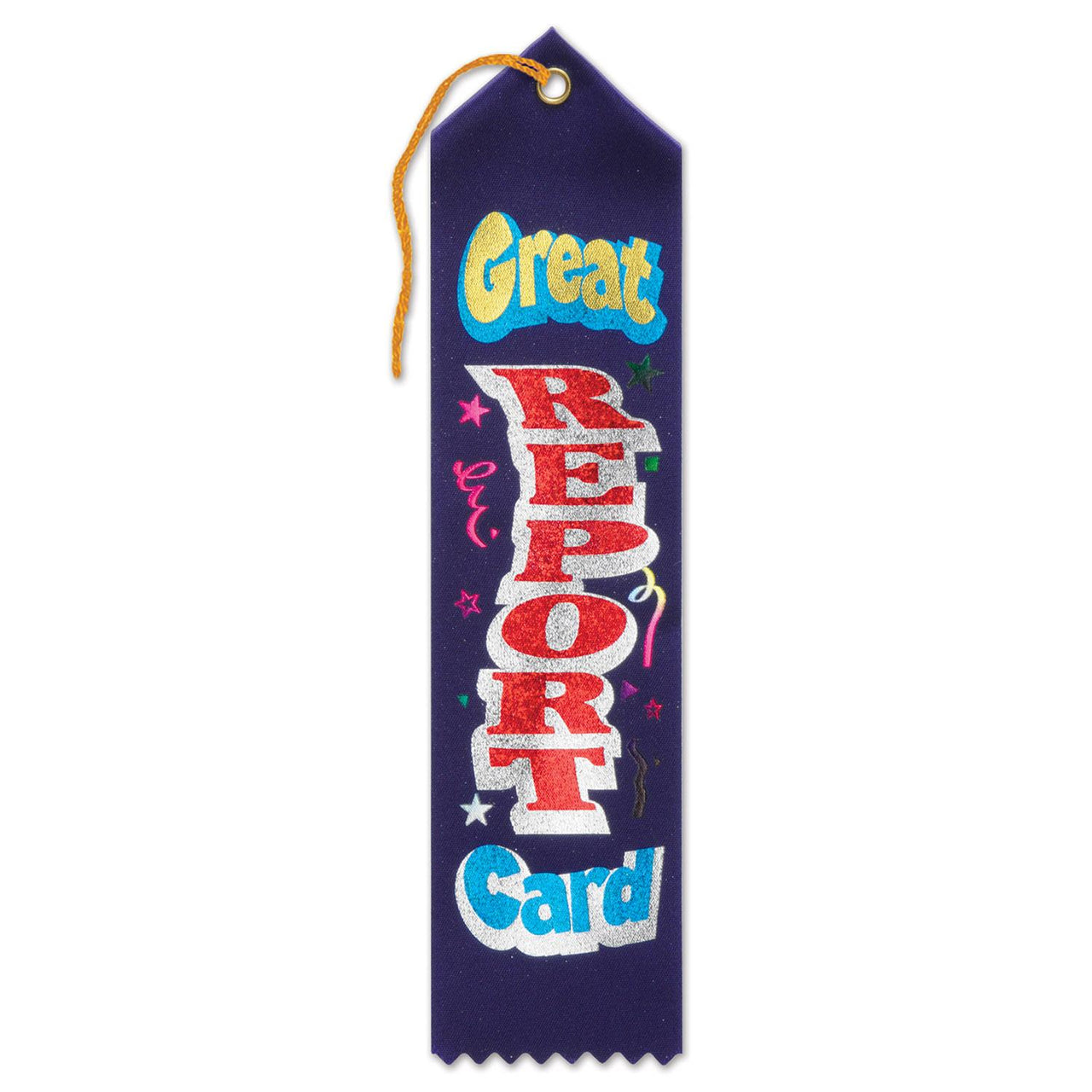 Beistle Great Report Card Award Ribbon