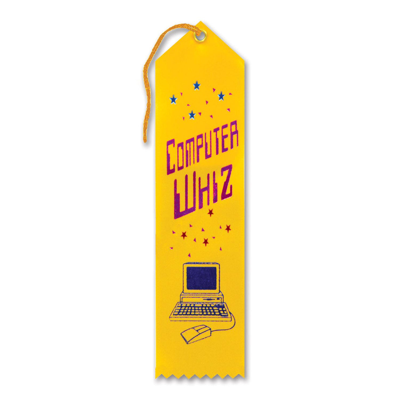Beistle Computer Whiz Award Ribbon