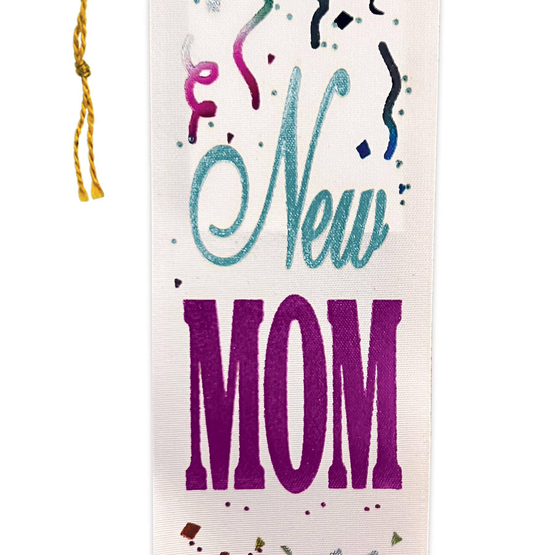 Beistle New Mom Award Ribbon