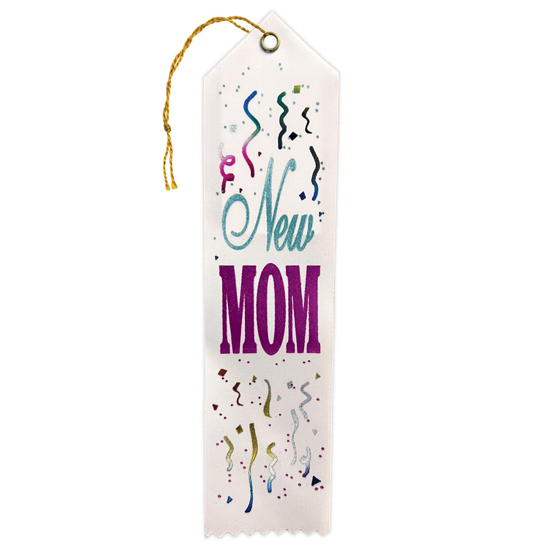 Beistle New Mom Award Ribbon