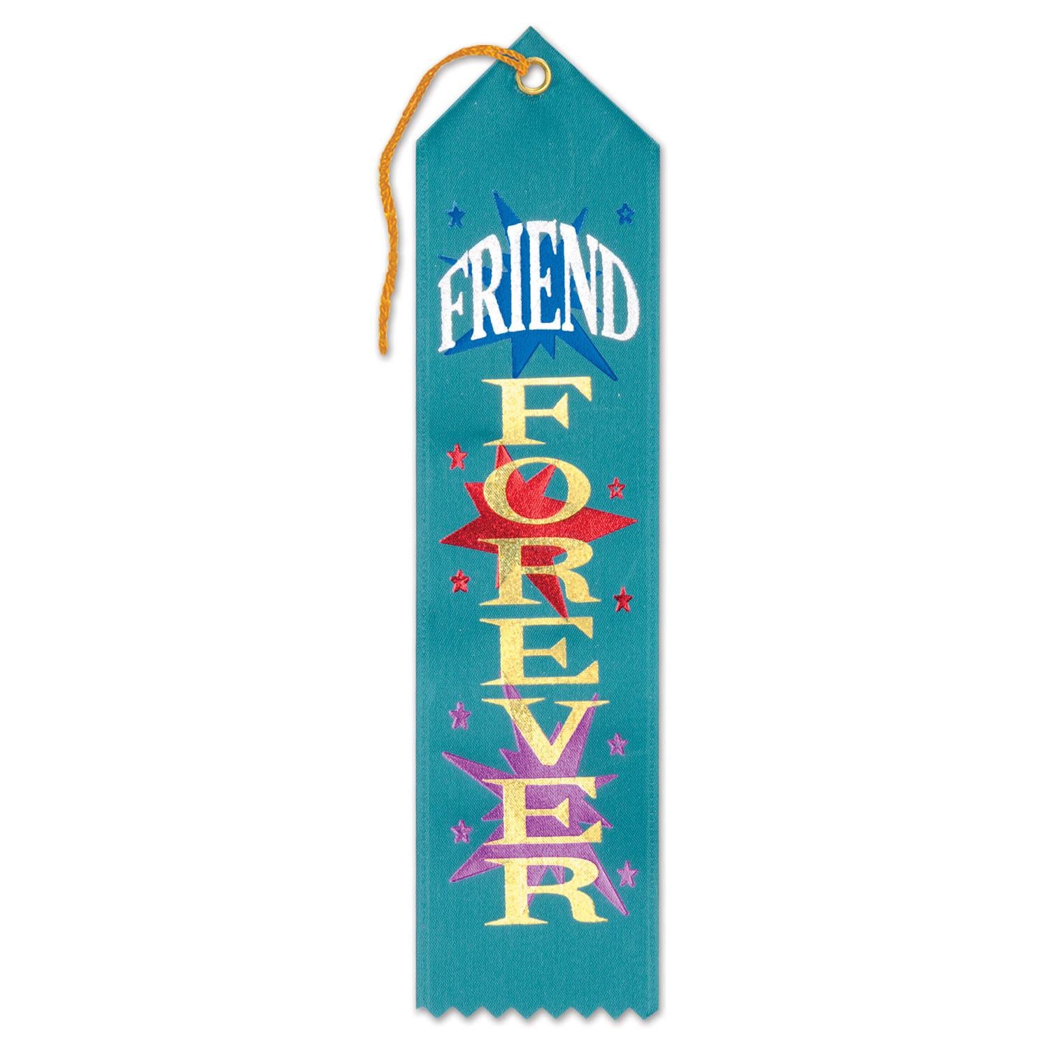 Beistle Friend Forever Award Ribbon