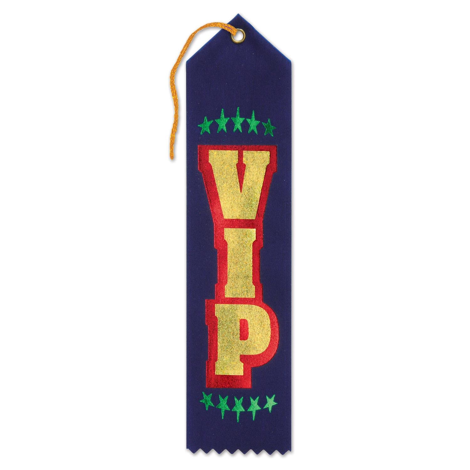 Beistle VIP Award Ribbon