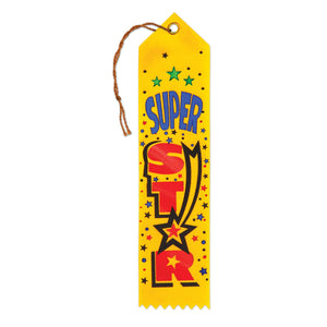 Beistle Super Star Award Ribbon