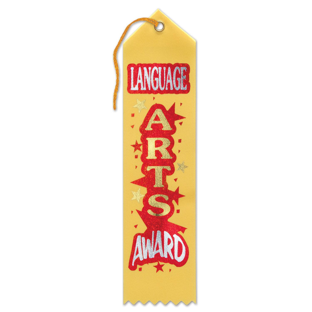 Beistle Language Arts Award Ribbon