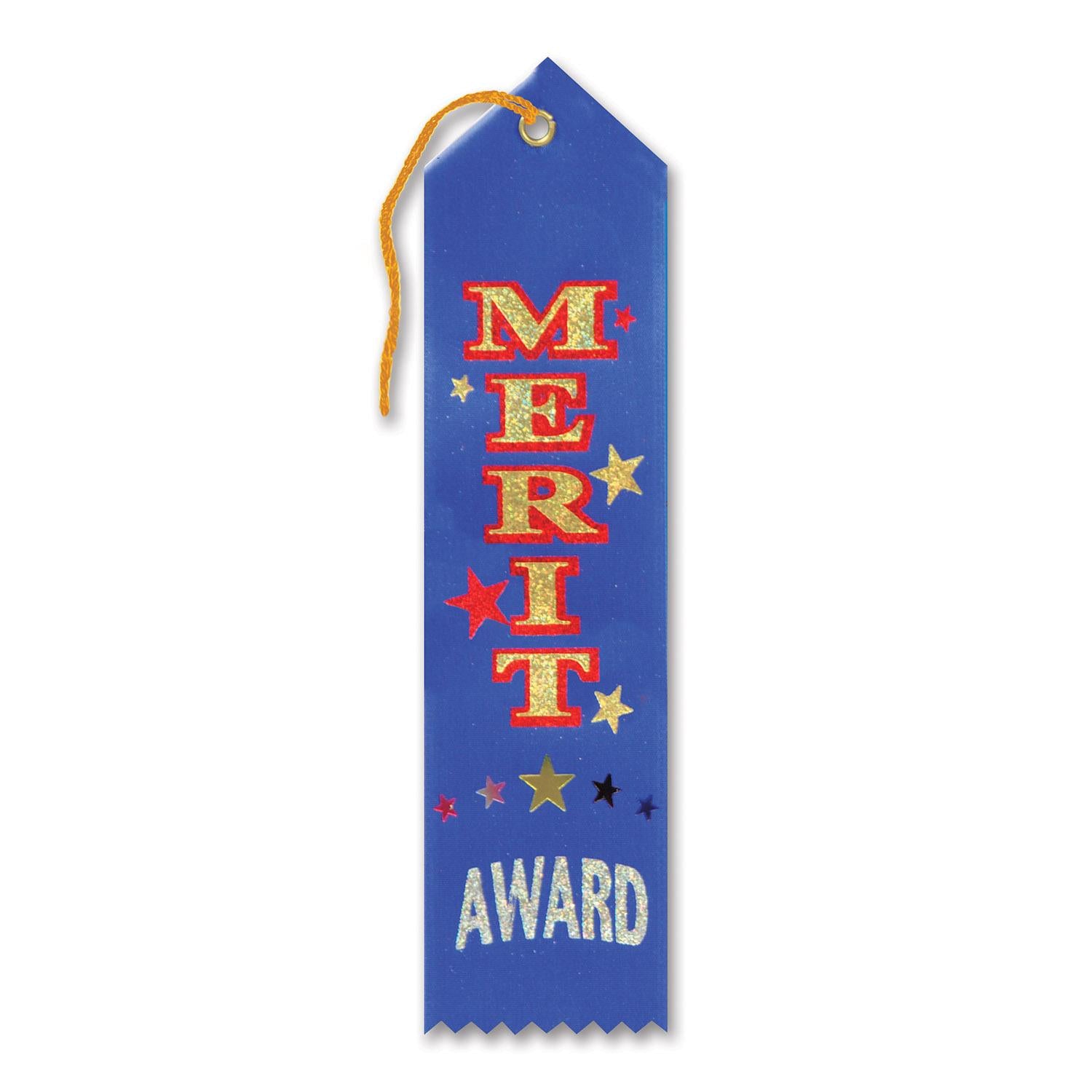 Beistle Merit Award Ribbon