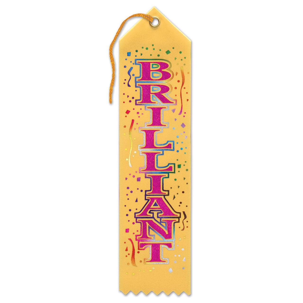 Beistle Brilliant Award Ribbon