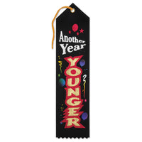 Beistle Another Year Younger Award Ribbon