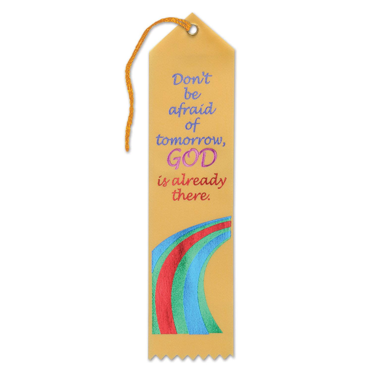 Beistle Don't Be Afraid Of Tomorrow Ribbon