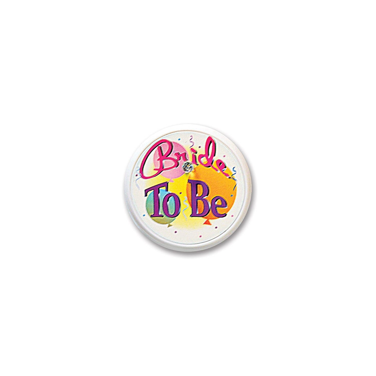 Beistle Bride To Be Blinking Button