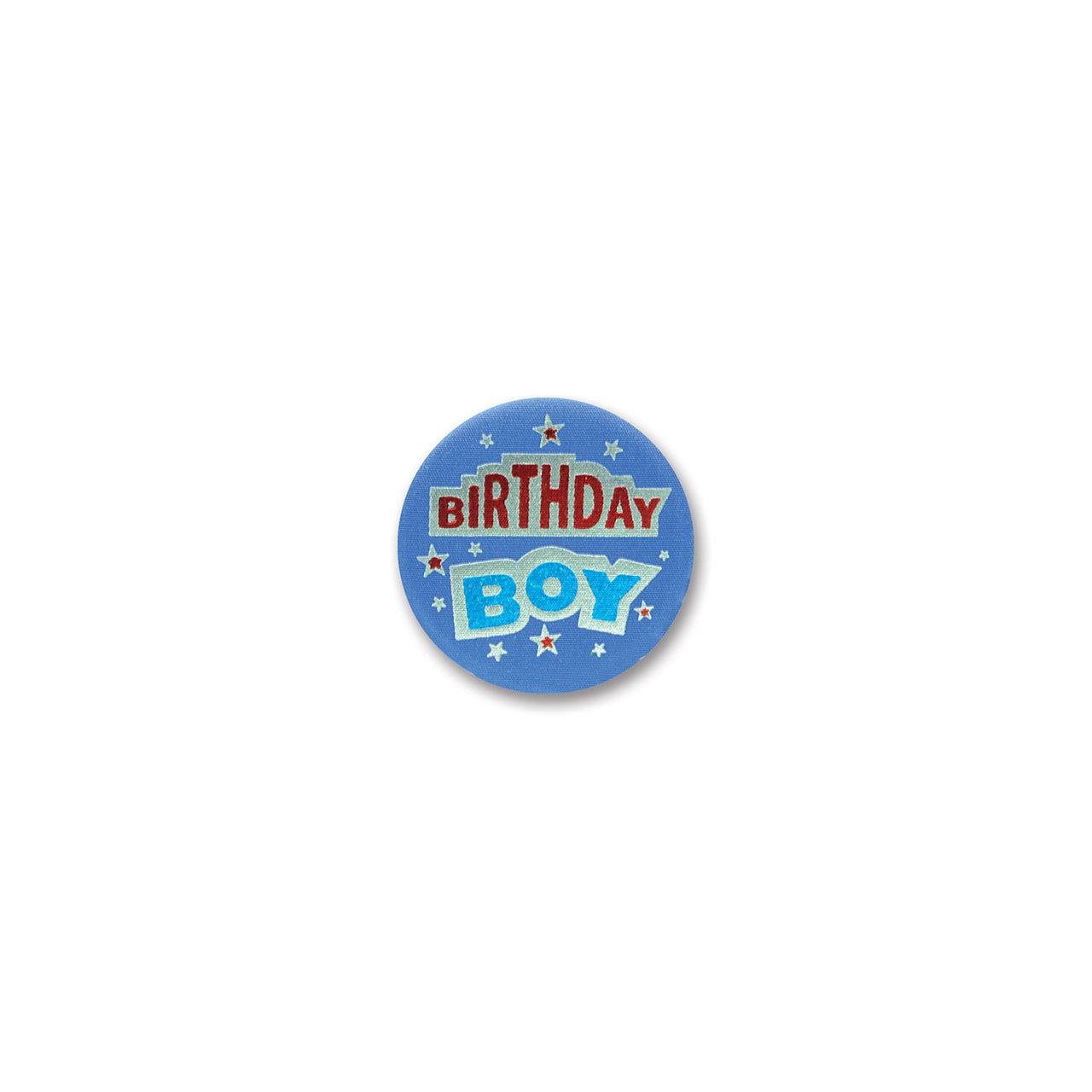 Beistle Birthday Boy Satin Button