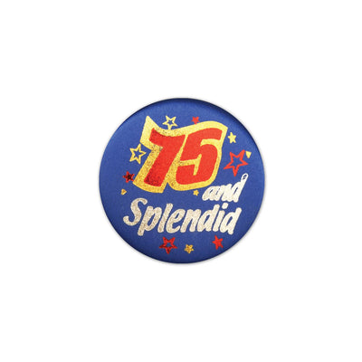 Beistle 75 & Splendid Satin Button