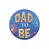 Beistle Dad To Be Satin Button
