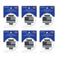 Beistle Thank You! Law Enforcement Button (Case of 6)