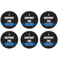 Beistle I Support The Blue Button (Case of 6)