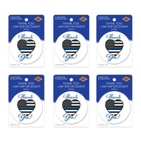 Beistle Thank You! Law Enforcement Button (Case of 6)