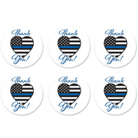 Beistle Thank You! Law Enforcement Button (Case of 6)