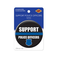 Beistle Support Police Officers Button (Case of 6)