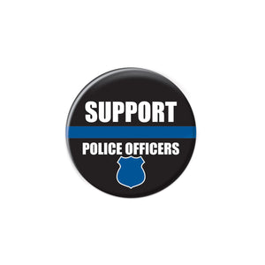 Beistle Support Police Officers Button