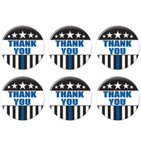 Beistle Thank You Law Enforcement Button (Case of 6)
