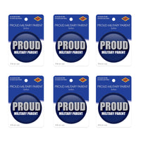 Beistle Proud Military Parent Button (Case of 6)