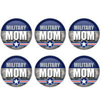 Beistle Military Mom Button (Case of 6)