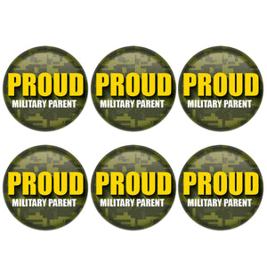 Beistle Proud Military Parent Button (Case of 6)
