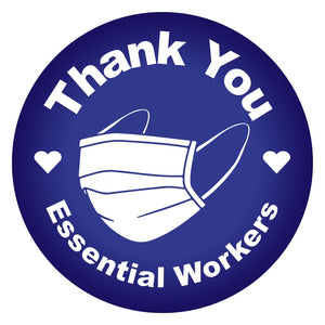 Beistle Thank You Essential Workers Button