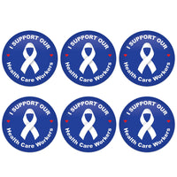 Beistle I Support Our Health Care Workers Button (Case of 6)