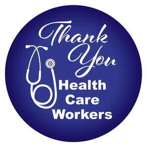 Beistle Thank You Health Care Workers Button