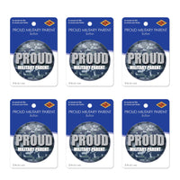 Beistle Proud Military Parent Button (Case of 6)