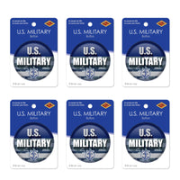 Beistle U.S. Military Button (Case of 6)