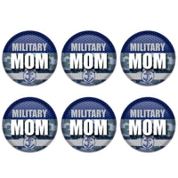 Beistle Military Mom Button (Case of 6)