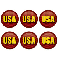Beistle USA Button (Case of 6)