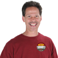 Beistle Military Dad Button (Case of 6)