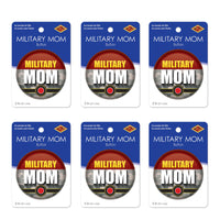 Beistle Military Mom Button (Case of 6)