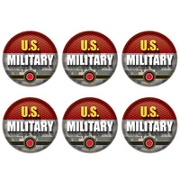 Beistle U.S. Military Button (Case of 6)