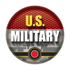 Beistle U.S. Military Button-Marines