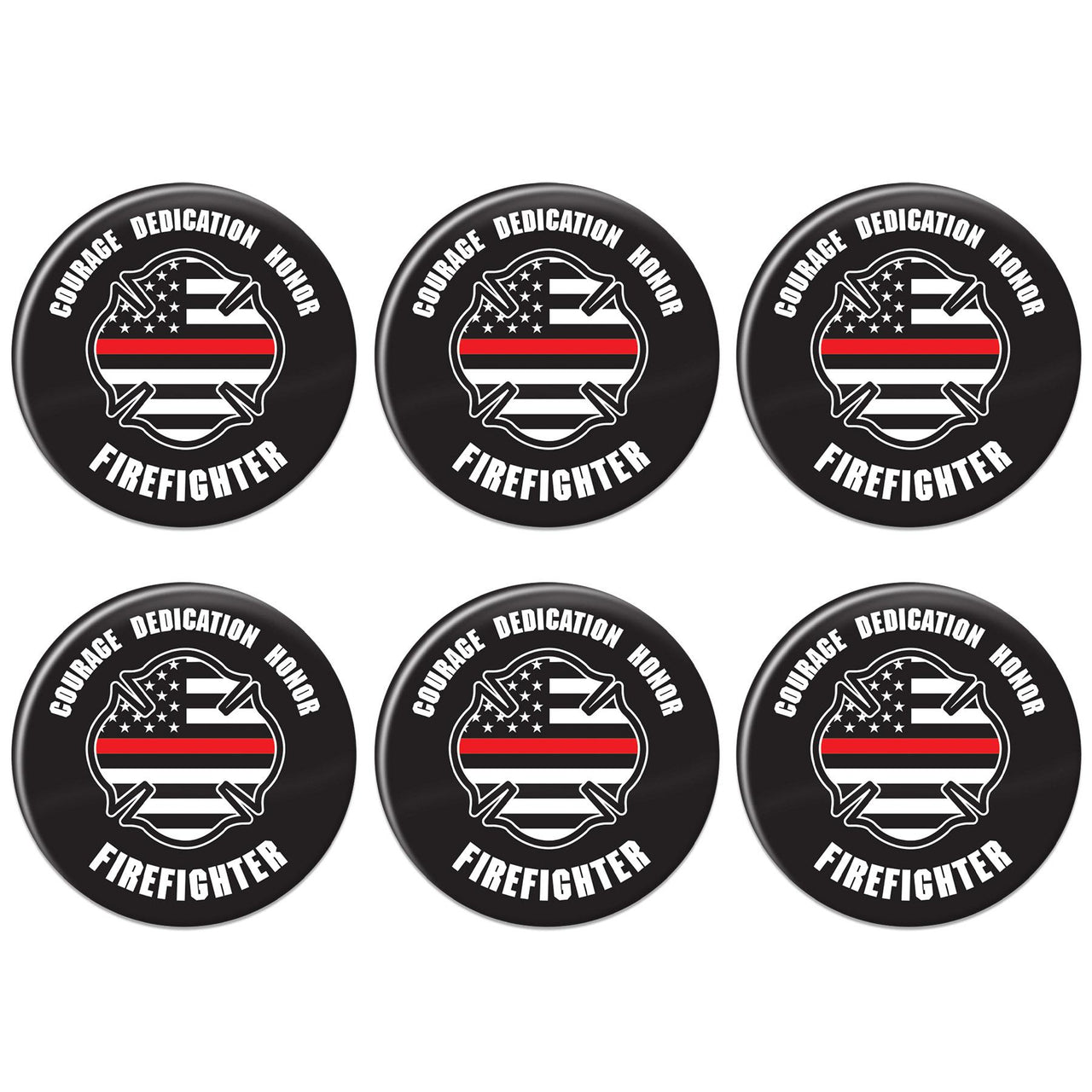 Beistle Courage Dedication Honor Firefighter But (Case of 6)