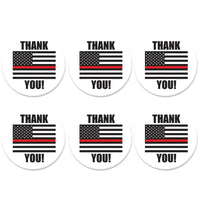 Beistle Thank You! Firefighters Button (Case of 6)