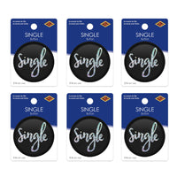 Single Button (Case of 6)
