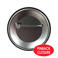 Just Married Button (Case of 6)