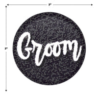 Groom Button (Case of 6)