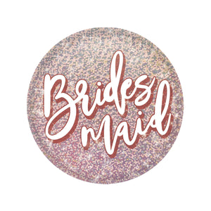 Beistle Bridesmaid Button (Case of 6)