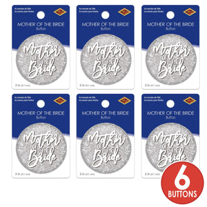 Mother of the Bride Button (Case of 6)