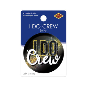 I Do Crew Button (Case of 6)