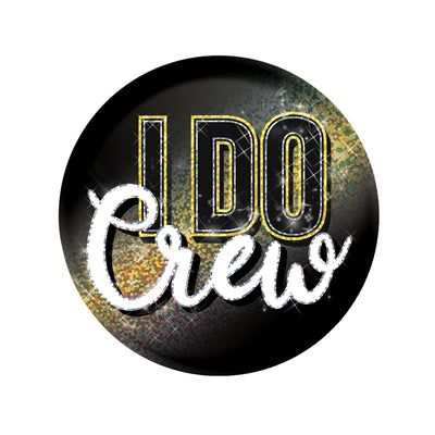 Beistle Bachelorette Party I Do Crew Button (Case of 6)