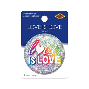 Love Is Love Button (Case of 6)