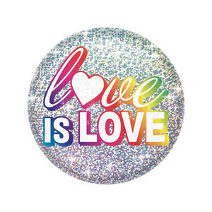 Beistle Love Is Love Button (Case of 6)