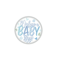 Beistle Welcome Baby Boy! Button (Case of 6)